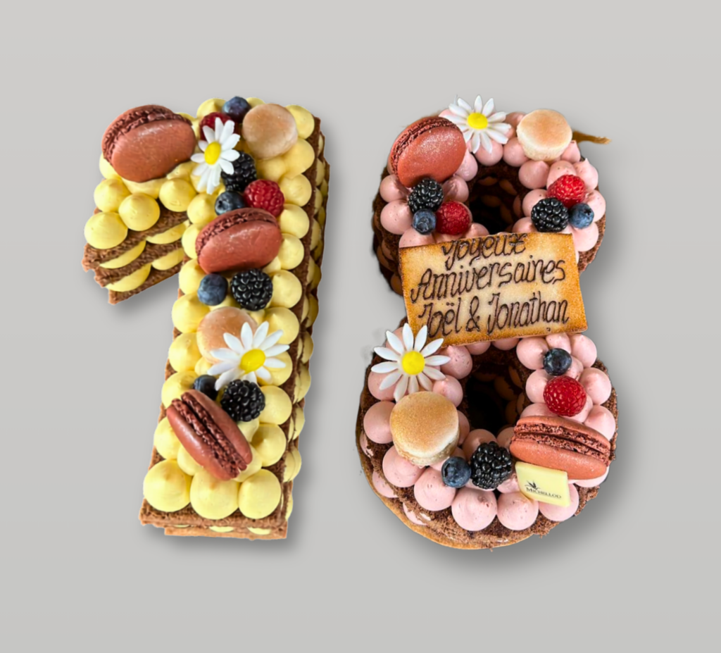 Number cake 18